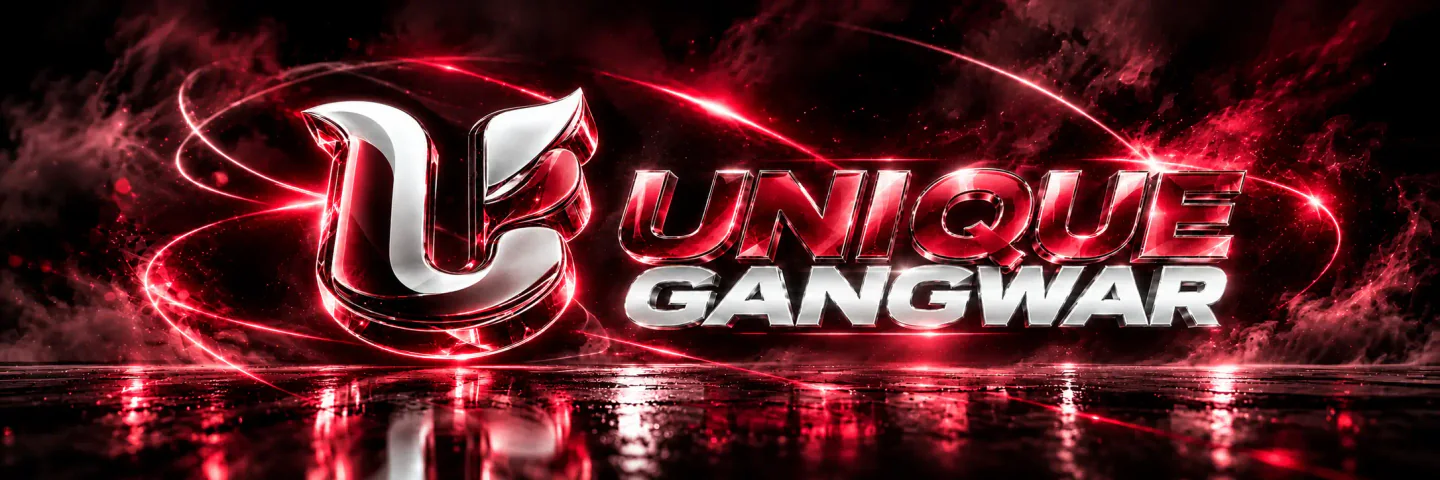 UNIQUE GANGWAR FiveM server banner
