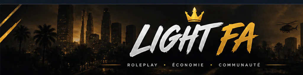 Light FA FiveM server banner