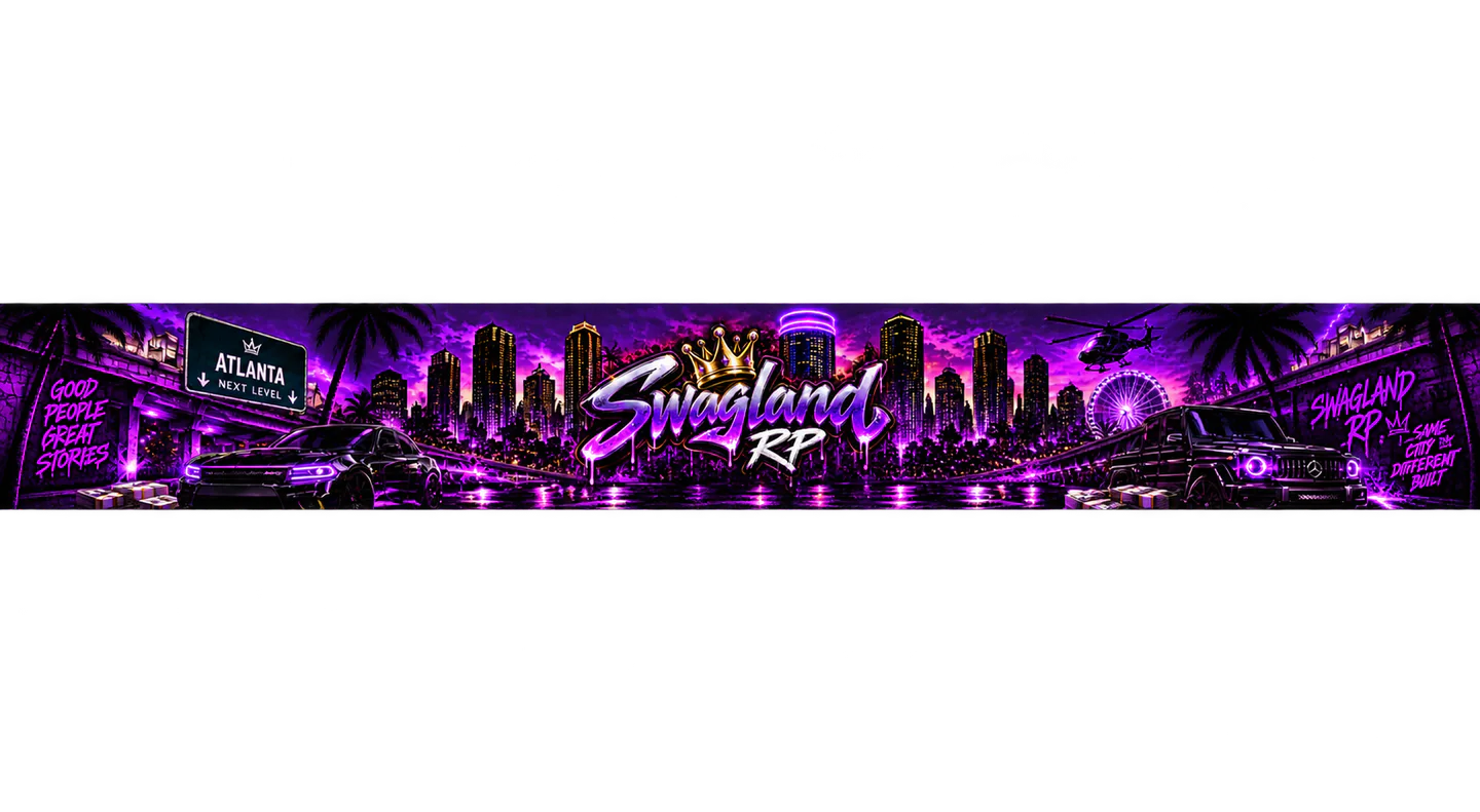 Swag Land RP FiveM server banner