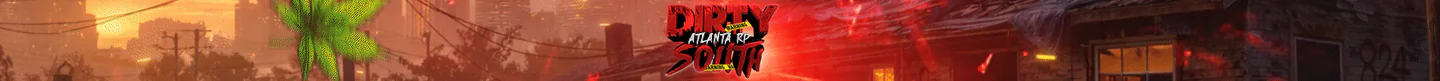Dirty South Atlanta RP FiveM server banner