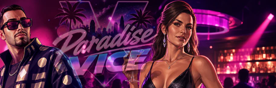 PARADISE VICE FiveM server banner