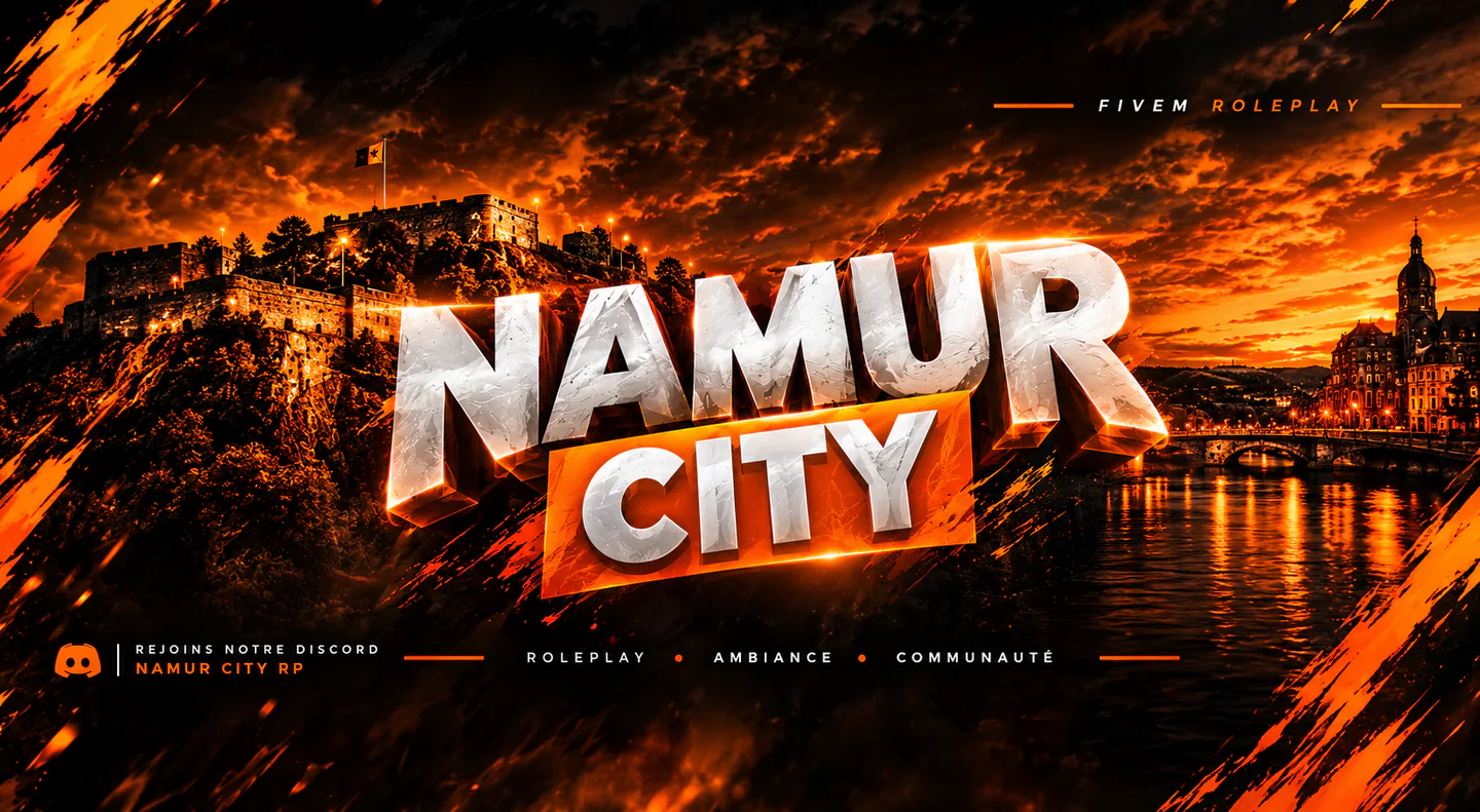 Namur City DEV ! FiveM server banner