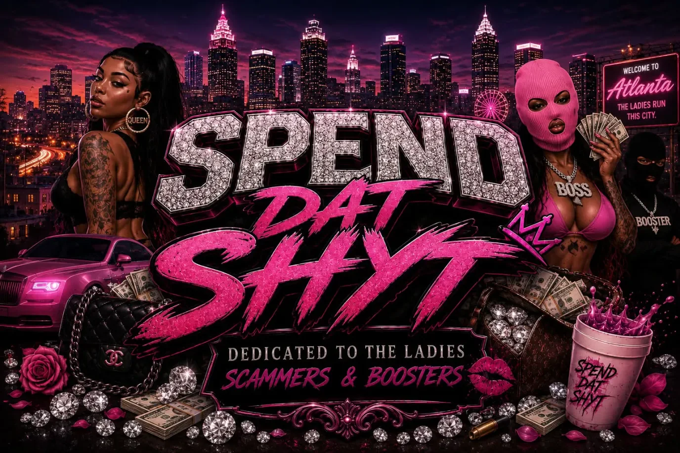 TEST ✨ Spend Dat Shyt Roleplay ✨ [18+] | 🔥 Semi-Serious RP | 👮 Active PD & EMS | 🏢 Player Owned Businesses | 🚗 Custom Vehicles | ⚖️ Balanced Economy | 🤝 Active Staff & Dev | 🚫 No Toxicity Here | discord.gg/TajKBBSSEr FiveM server banner