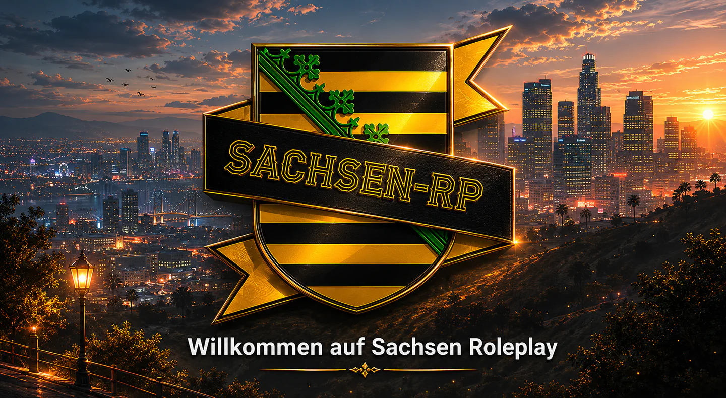 Sachsen Roleplay | Deutsches RP mit Whitelist | seit 2021 FiveM server banner