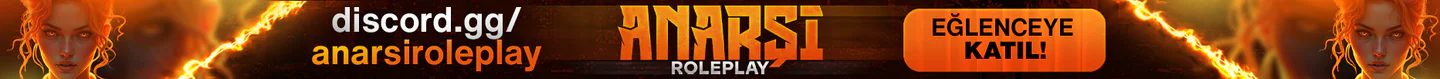 ANARŞİ ROLEPLAY NON WHİTELİST FiveM server banner