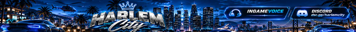 Harlem City | COMING SOON FiveM server banner