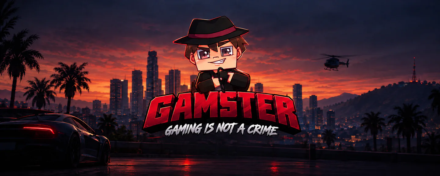 Gamster | RPG FiveM server banner