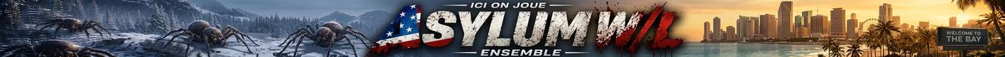 [FR] Asylum RP | ✔️ V 3.0 ✔️ | 🔊 discord.gg/asylumwl 🔊 FiveM server banner