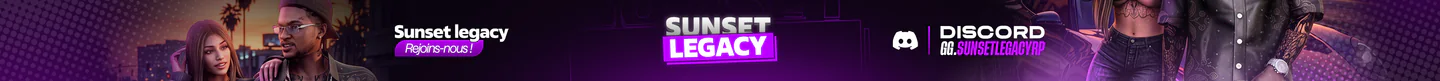 Sunset Lugacy Roleplay FiveM server banner