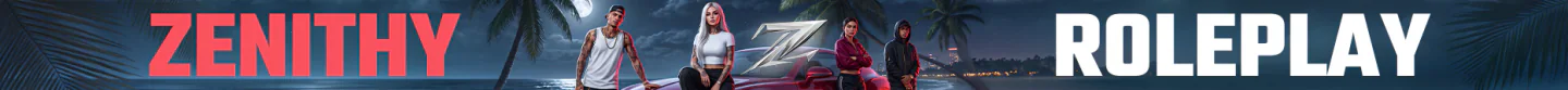 Zenithy Roleplay FiveM server banner