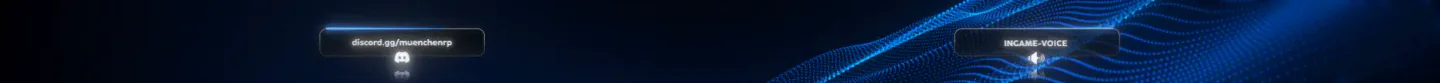 [GERMAN] München Roleplay • Deutsche Settings • 🔊Teamspeak YaCa Voice • 💼Job Karrieren • 💀FFA • 🌟Events • 🎣AFK Angeln FiveM server banner