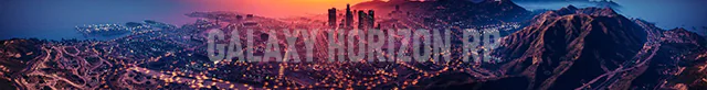 Galaxy Horizon RP FiveM server banner