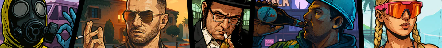 The Hustle | Heists | Narcotics | Firearms Trafficking FiveM server banner