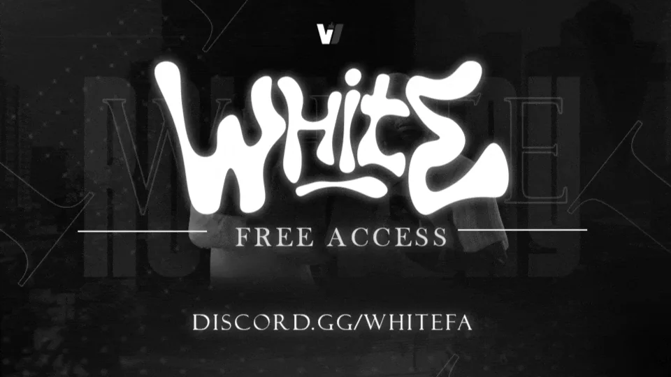 White FA FiveM server banner