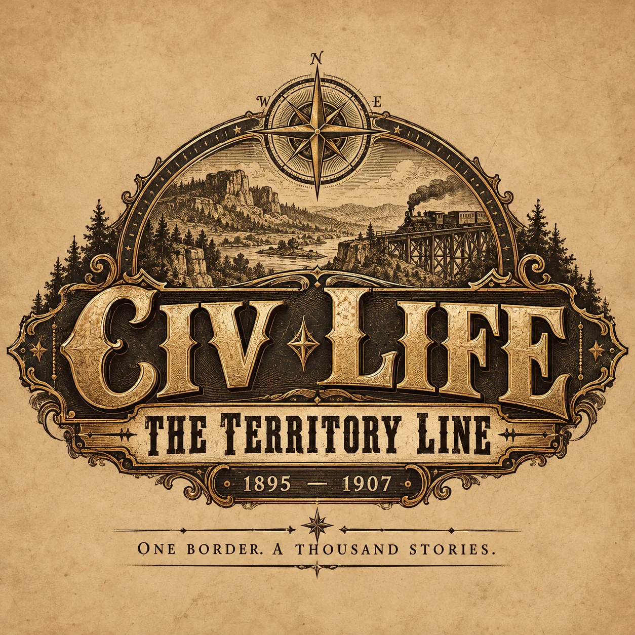 Civ Life: The Territory Line | Historical Serious RP | 1895-1907 | 18+ FiveM server banner