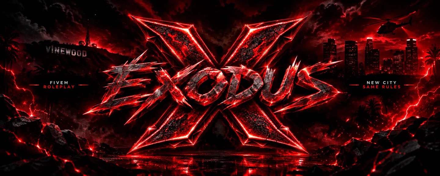 Exodus Networks FiveM server banner