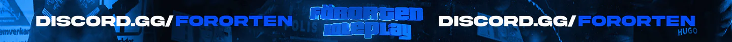 Förorten Roleplay FiveM server banner
