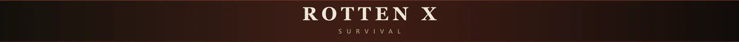 ZOMBIES ZOMBIES ZOMBIES RottenX Survival FiveM server banner