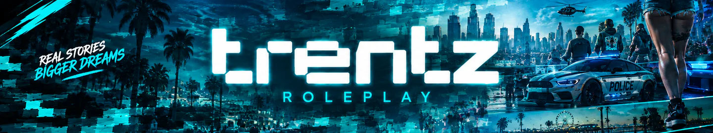 TRENTZ ROLEPLAY FiveM server banner