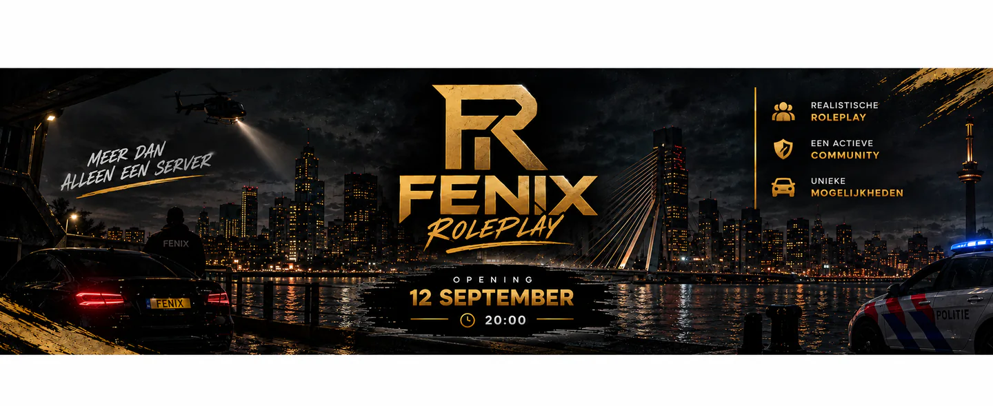 Fenix Roleplay FiveM server banner