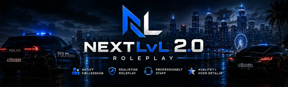 NextLvL 2.0 FiveM server banner
