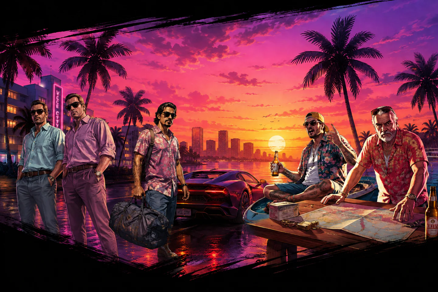 French Paradise FA FiveM server banner