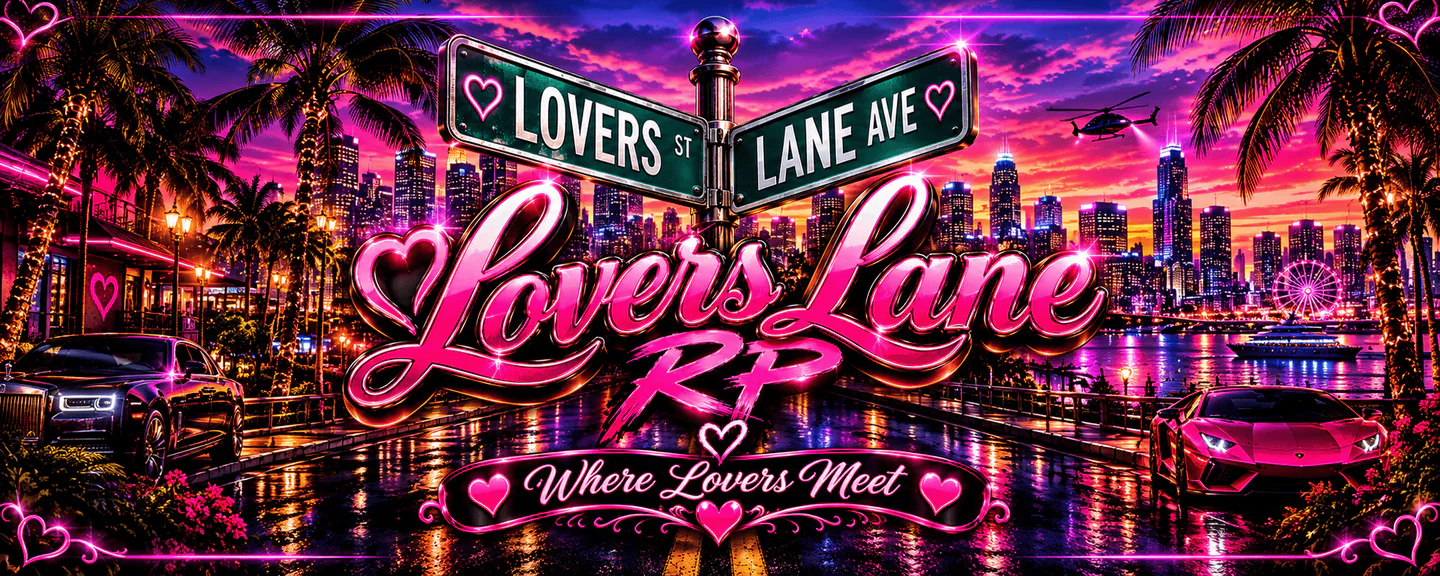 Lovers Lane Rp FiveM server banner