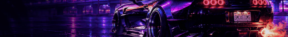 5MCustoms | 🎭 Reallife RP | 🔞 18+ | 🛂 IC Einreise | 📱 Eigenes Phone | 🚔 Polizei & EMS FiveM server banner