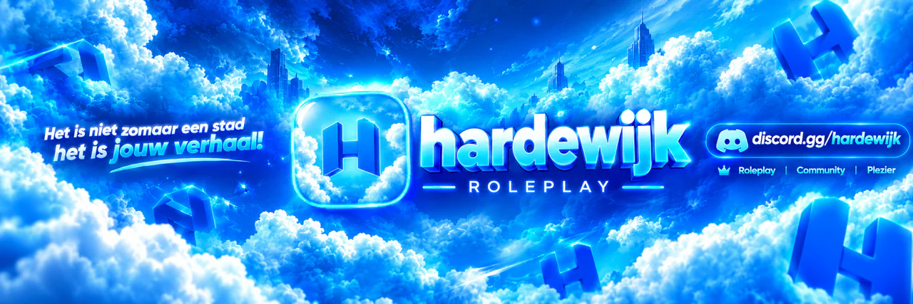 Hardewijk Roleplay FiveM server banner