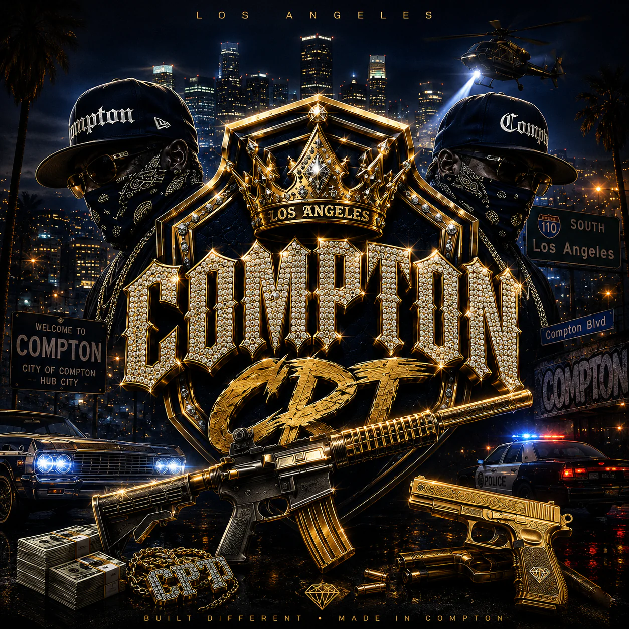 🔥COMPTON STREETS RP | DEATH MATCH | CUSTOM DRUGS | ACTIVE STAFF | OPTIMIZED FiveM server banner