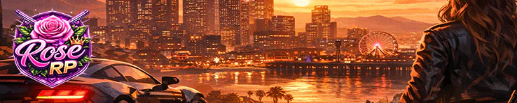 RoseRP FiveM server banner