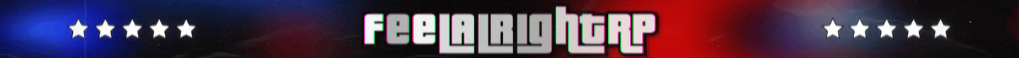 🌟 FeelAlrightRP CZ/SK Non-WL | 🚑 EMS | 🚔 LSPD | 🚗 VIP & ADDON AUTA | 🏡 VIP NEMOVITOSTI | 🎉 EVENTY 🔥 FiveM server banner