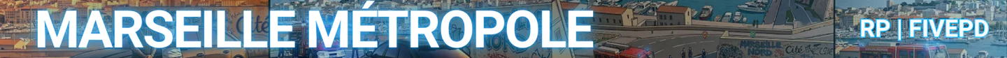 Marseille Metropole Roleplay FiveM server banner