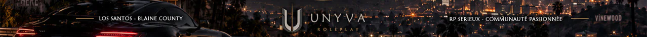 UNYVA RP FiveM server banner