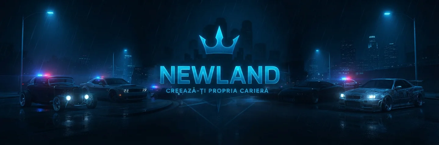 NewLand Romania FiveM server banner