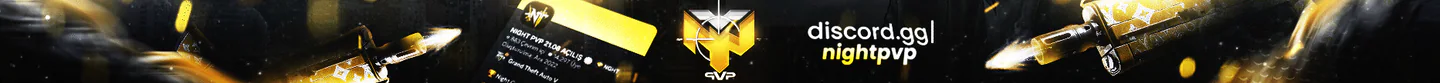 NIGHT PVP 1.0 #BANAFFI | discord.gg/nightvpvp FiveM server banner