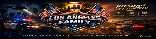 Los Angeles Family RP FiveM server banner