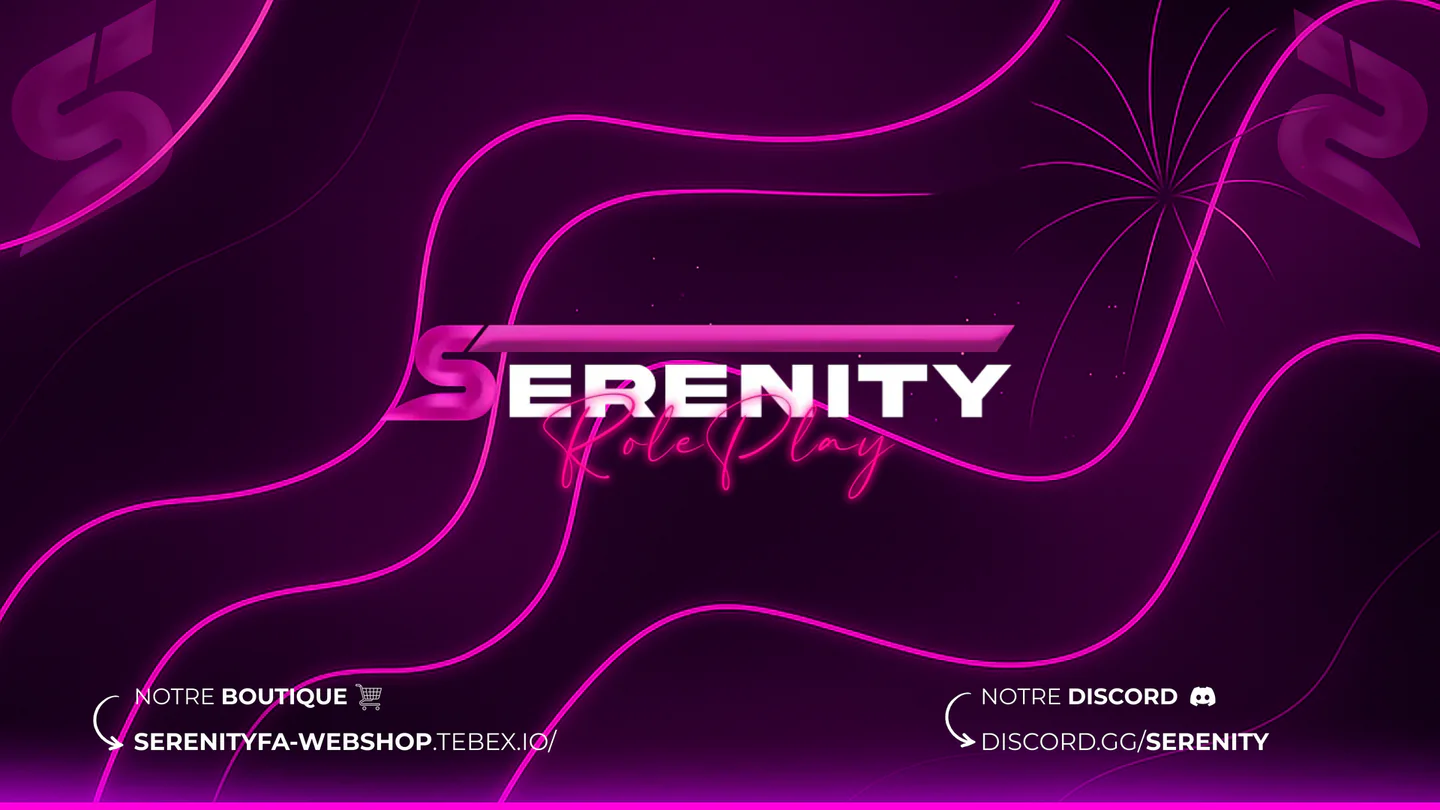 Serenity RP FiveM server banner