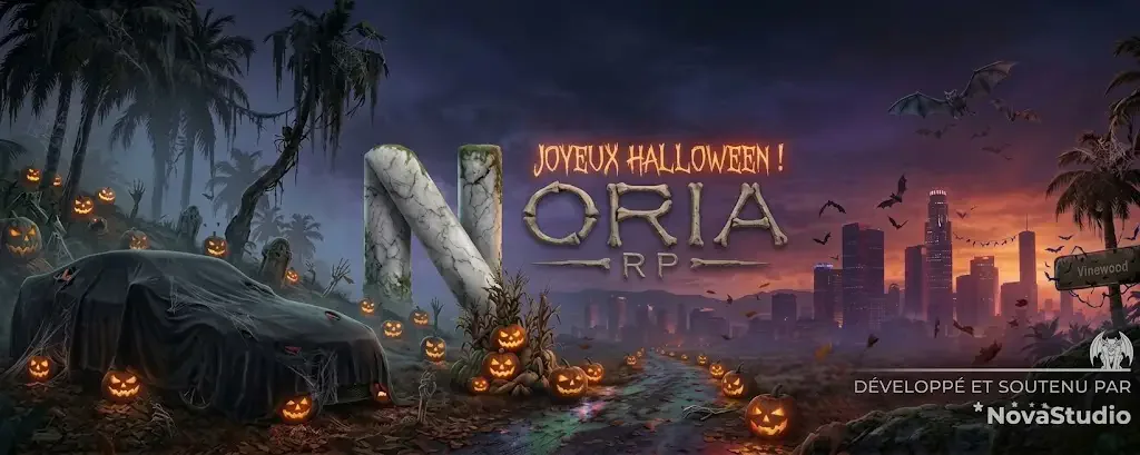 Noria RP FiveM server banner