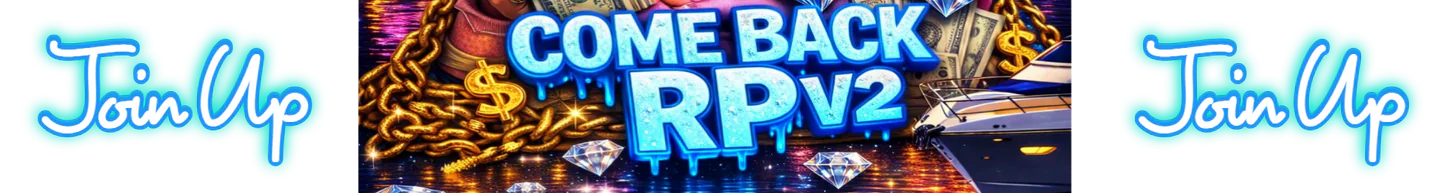 Comeback RP FiveM server banner