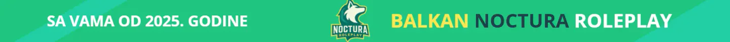Balkan Noctura Roleplay 🐺 FiveM server banner