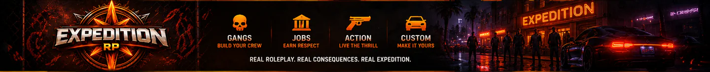 Expedition RP FiveM server banner