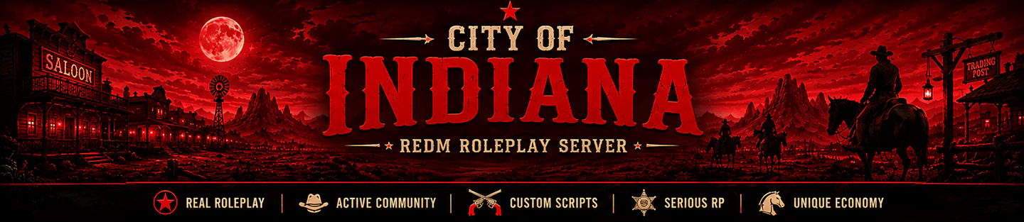 City of Indiana FiveM server banner
