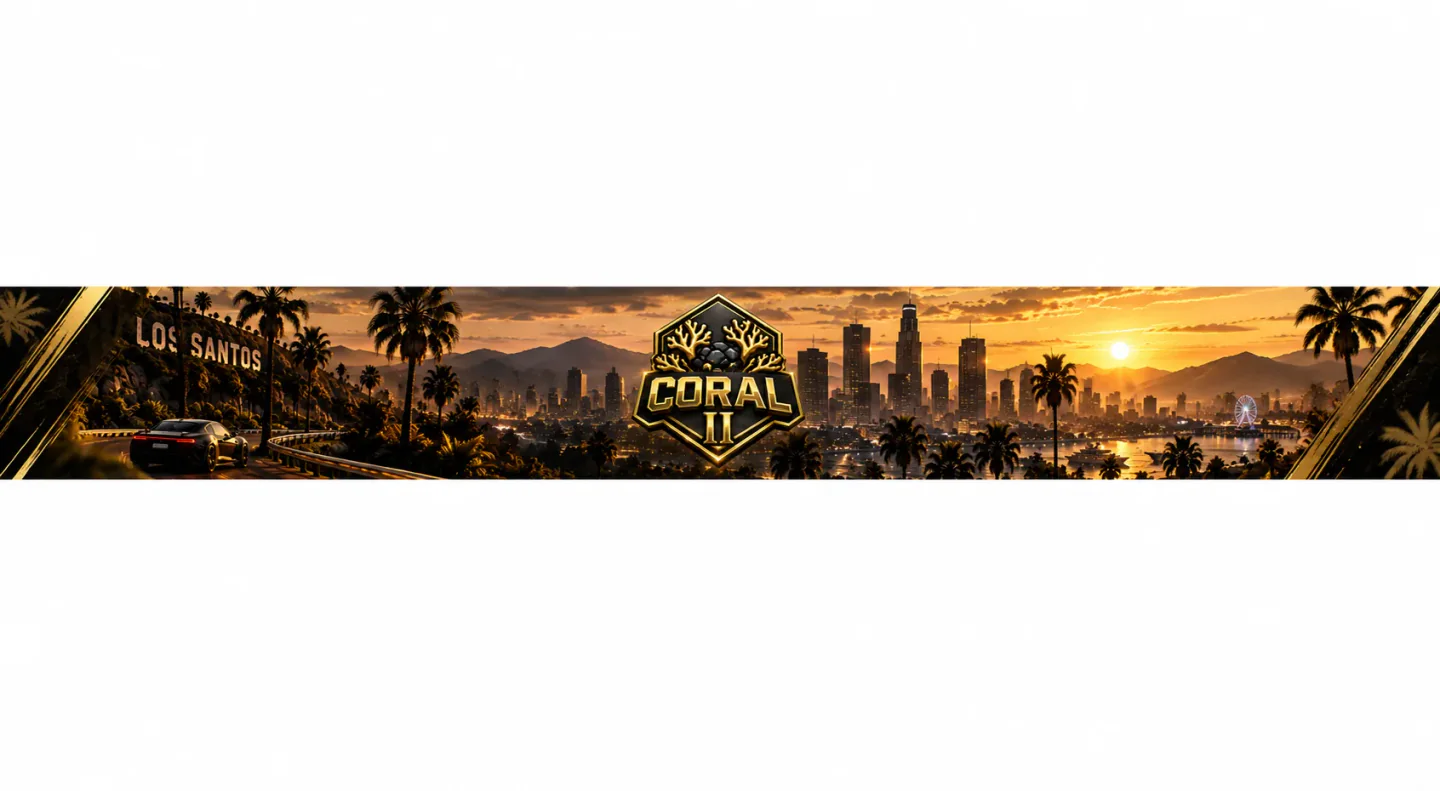 [ITA] CORAL V2 | 🔒 ALLOWLIST 🔒 | https://discord.gg/coralroleplay FiveM server banner