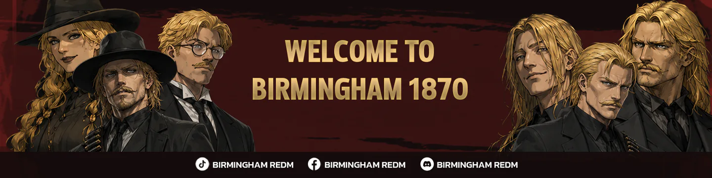 BIRMINGHAM RP @RebirthzVPS FiveM server banner
