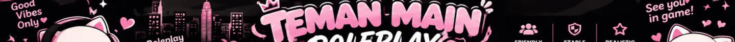 TEMAN MAIN ROLEPLAY FiveM server banner