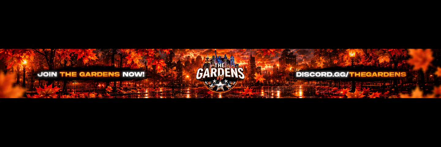 The Gardens FiveM server banner