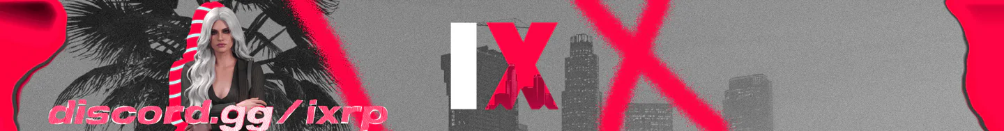IX City www.ixroleplay.com FiveM server banner