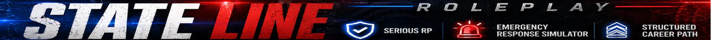 State Line RP Serious ERS Emergency Services Simulator FiveM server banner