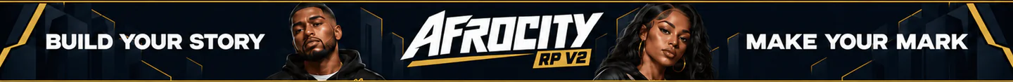 AFROCITY V2 FiveM server banner